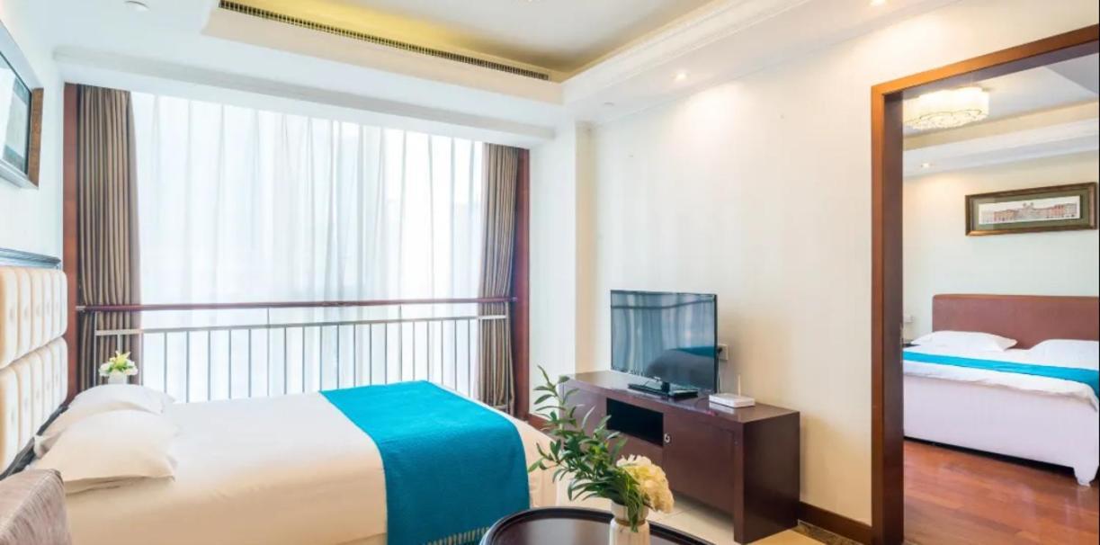 Qingdao Jinshan We+ Holiday Apartment Exterior photo