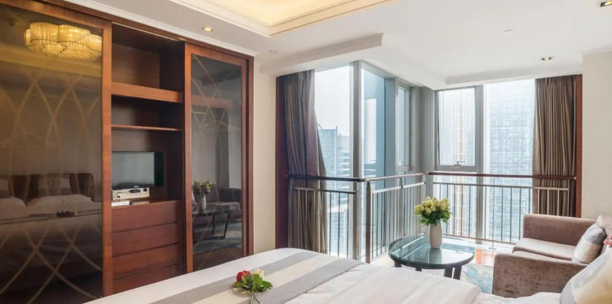 Qingdao Jinshan We+ Holiday Apartment Exterior photo
