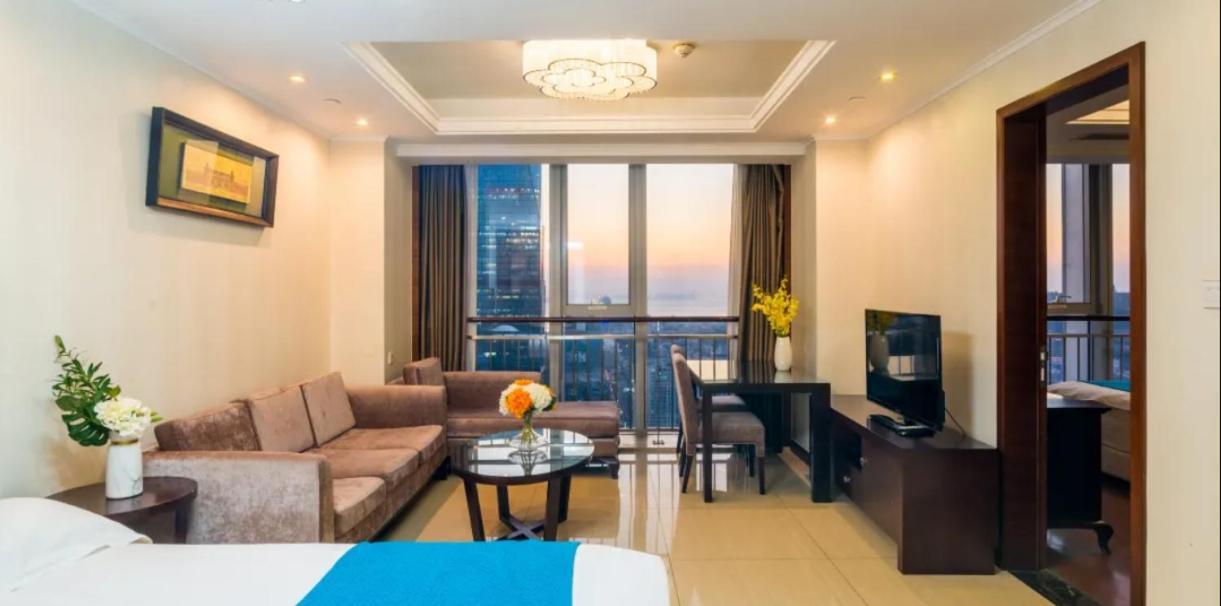 Qingdao Jinshan We+ Holiday Apartment Exterior photo